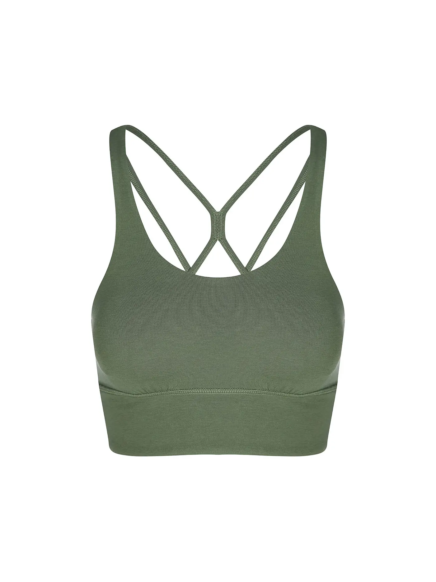 MANDALA | Damen Sport-BH New Studio Low Support | dunkelgrün